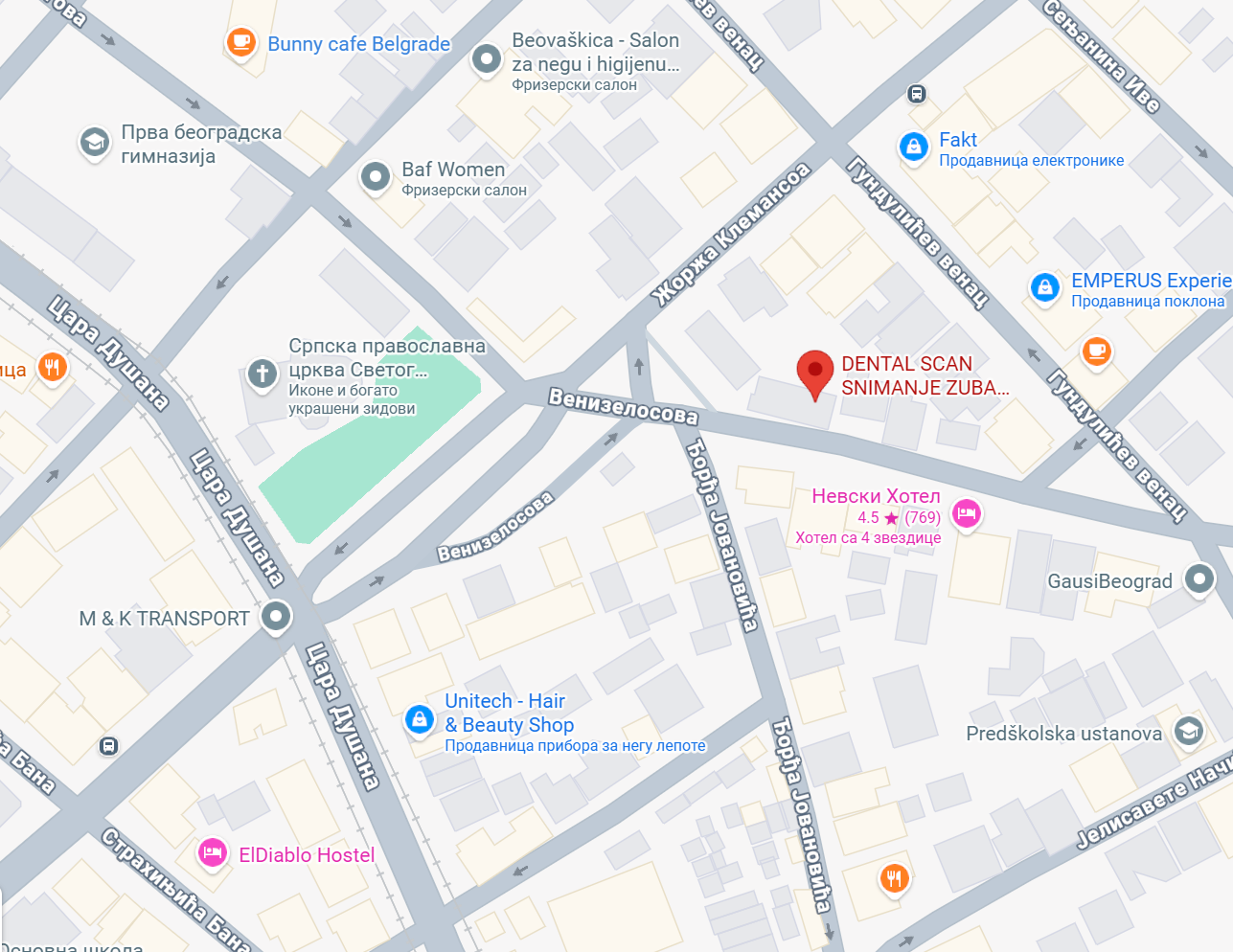 snimanje zuba stari grad