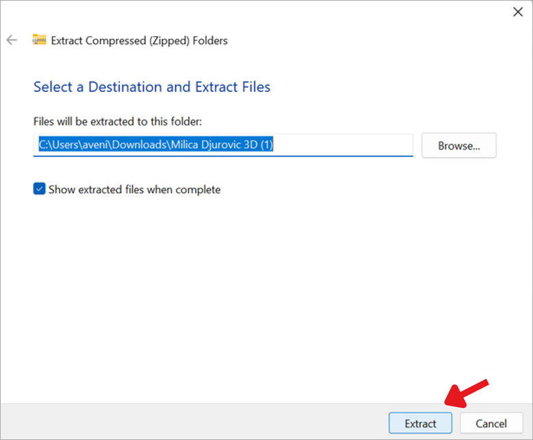 Kako pokrenuti CBCT snimak - korak 2