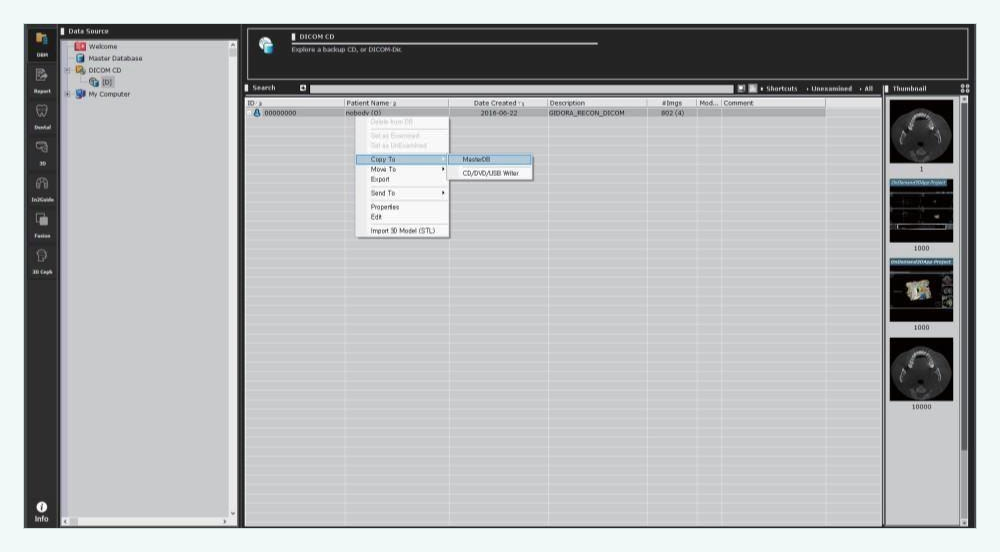 OnDemand3D – Copy To Master Database